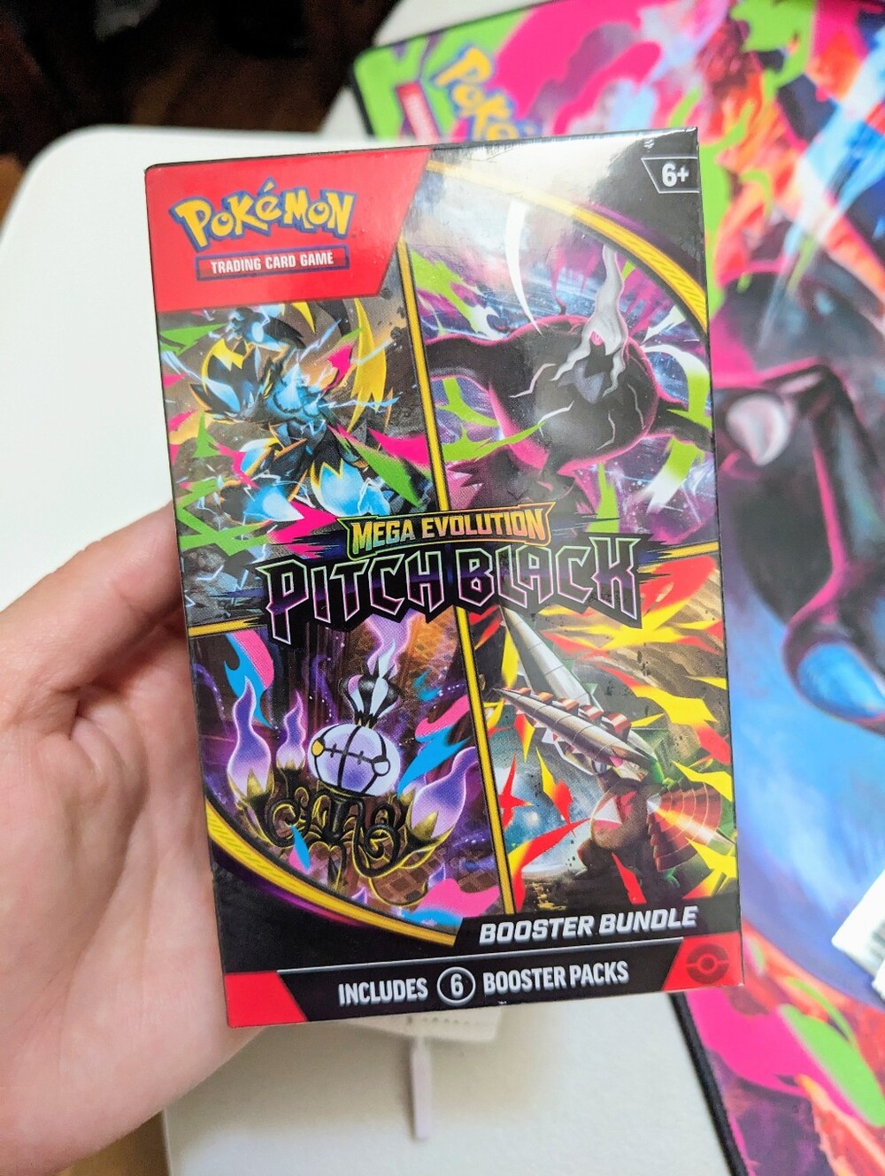 NEW Pitch Black 🖤 Booster Bundle - Pokemon cards - Brand New & Sealed!